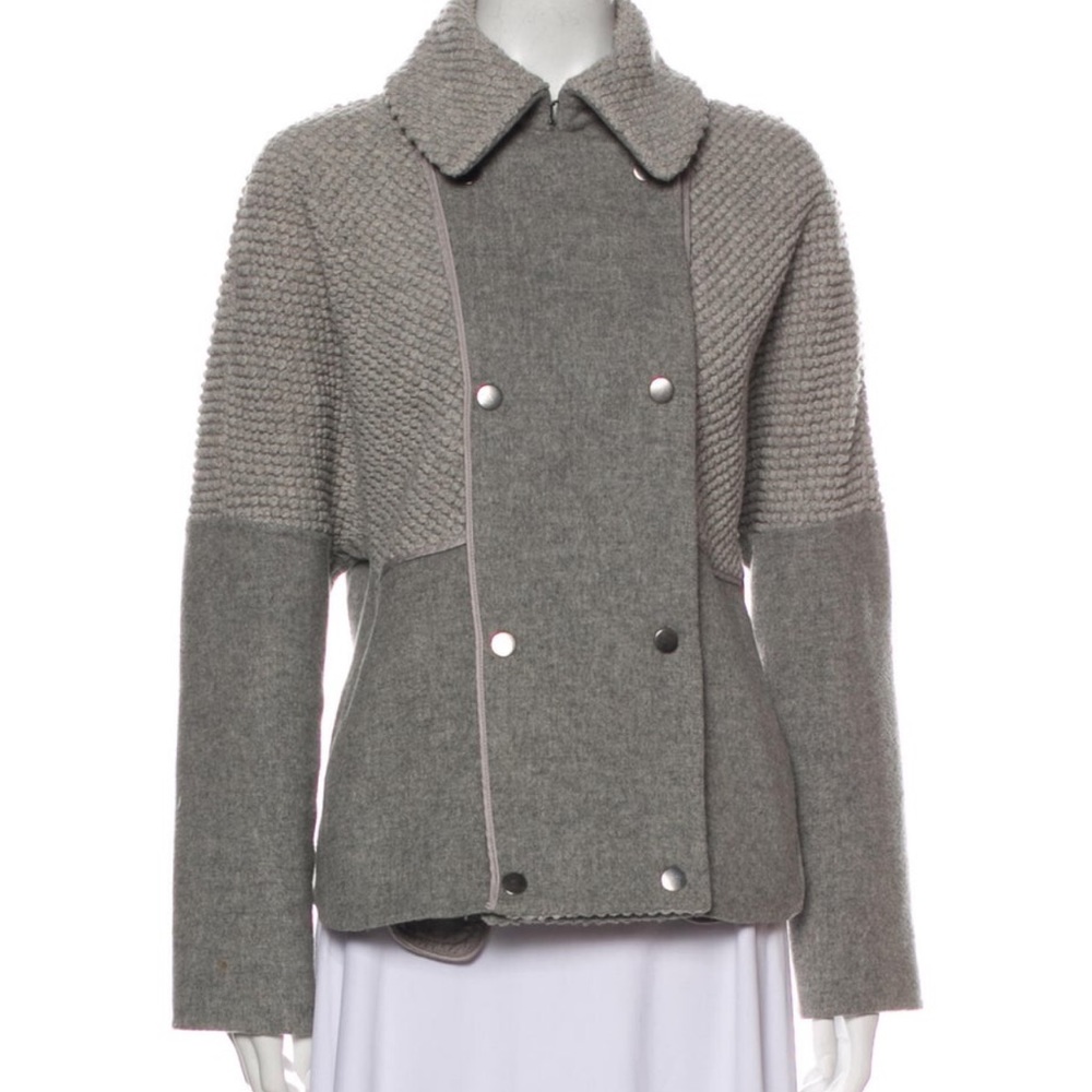 Vince wool and knit coat